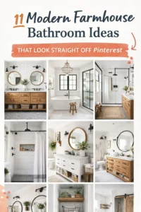 Read more about the article 11 Modern Farmhouse Bathroom Ideas That Look Straight Off Pinterest