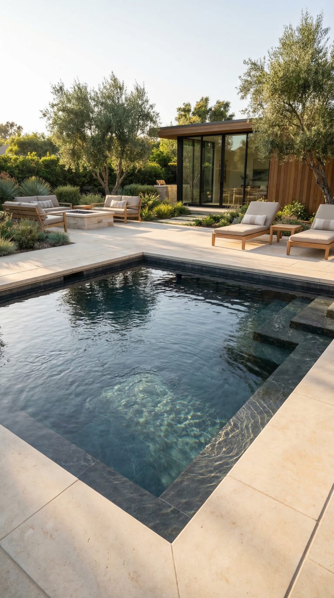 Light and Dark Contrast Pool