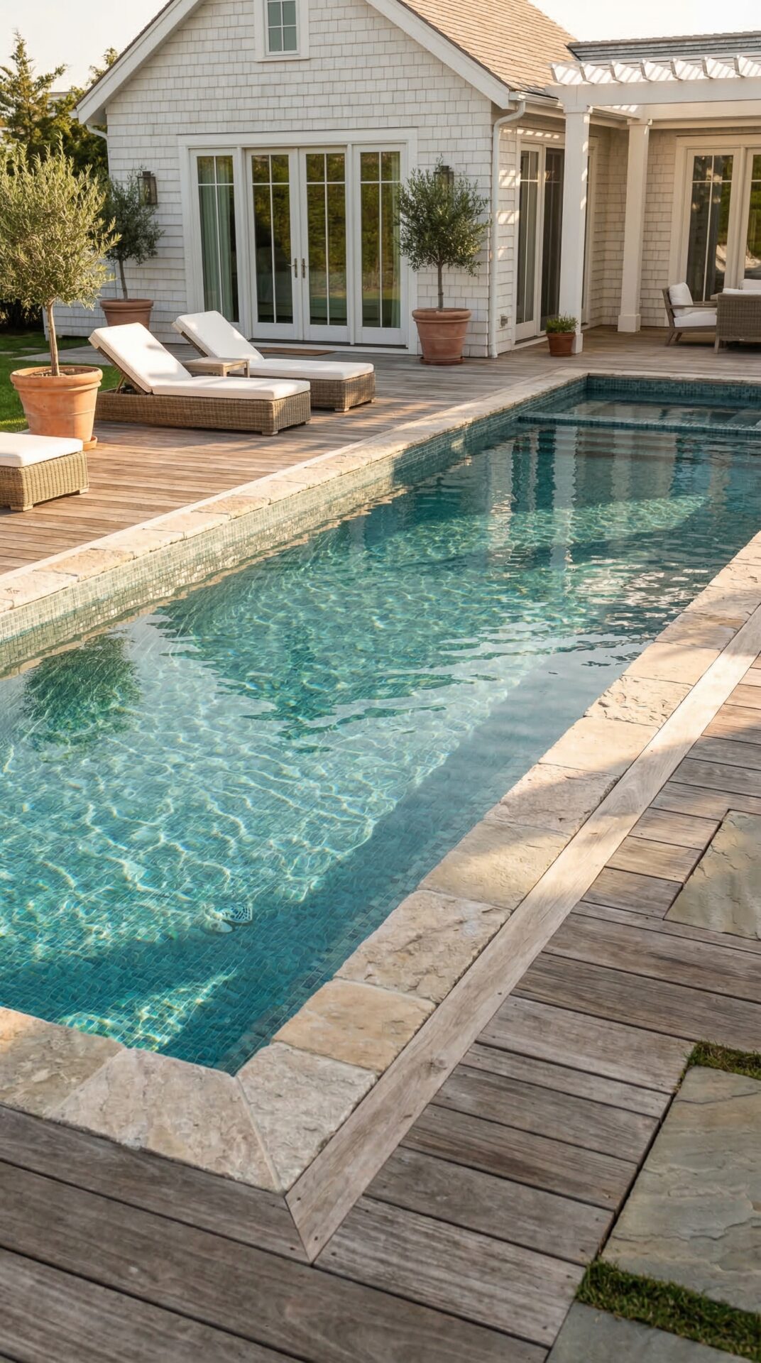 Light and Dark Contrast Pool