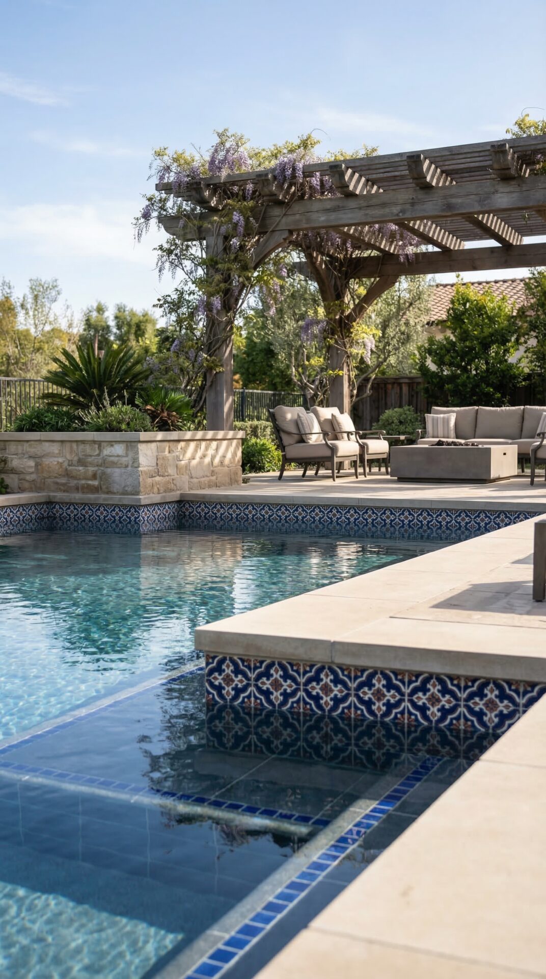 Decorative Waterline Tile Border