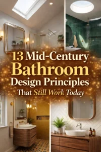 Read more about the article 13 Mid-Century Bathroom Design Principles That Still Work Today