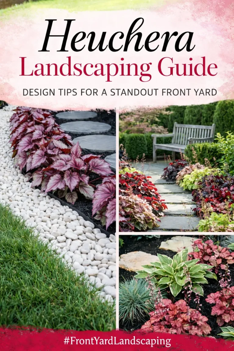 Heuchera Landscaping Guide: Design Tips for a Standout Front Yard