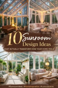 Read more about the article 10 Sunroom Design Ideas That Actually Transform How Your Home Feels