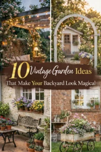 Read more about the article 10 Vintage Garden Ideas That Make Your Backyard Look Magical