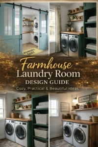Read more about the article Farmhouse Laundry Room Design Guide: Cozy, Practical & Beautiful Ideas