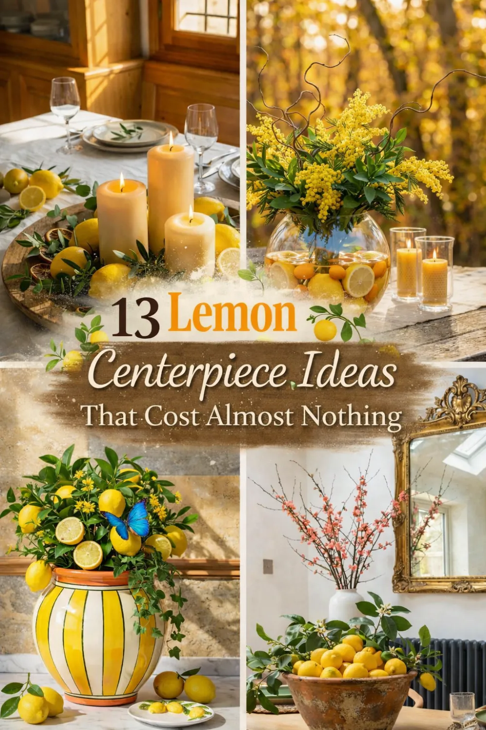 You are currently viewing 13 Lemon Centerpiece Ideas That Cost Almost Nothing
