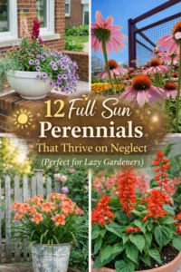 Read more about the article 12 Full Sun Perennials That Thrive on Neglect (Perfect for Lazy Gardeners)
